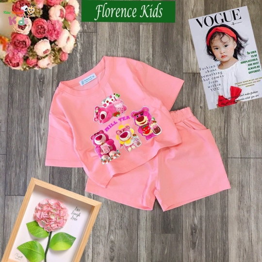 XƯỞNG MAY - CHÀO LÔ SHORT FLORENCE GÁI GẤU TRÀ SỮA