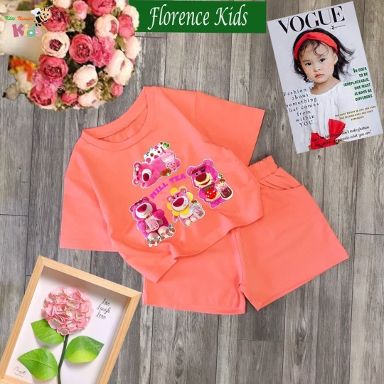 XƯỞNG MAY - CHÀO LÔ SHORT FLORENCE GÁI GẤU TRÀ SỮA