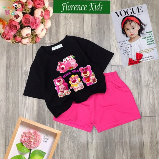 XƯỞNG MAY - CHÀO LÔ SHORT FLORENCE GÁI GẤU TRÀ SỮA