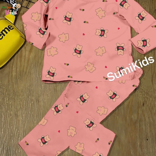 CHÀO LÔ BỘ GÁI TAY DÀI "GẤU" SUMIKIDS