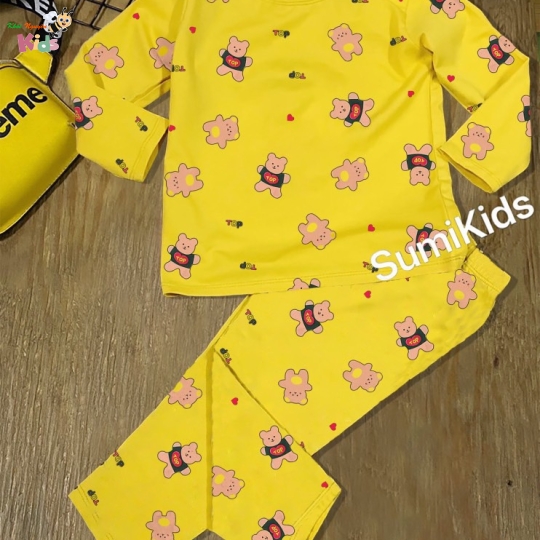 CHÀO LÔ BỘ GÁI TAY DÀI "GẤU" SUMIKIDS