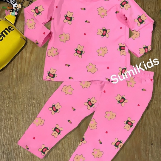 CHÀO LÔ BỘ GÁI TAY DÀI "GẤU" SUMIKIDS