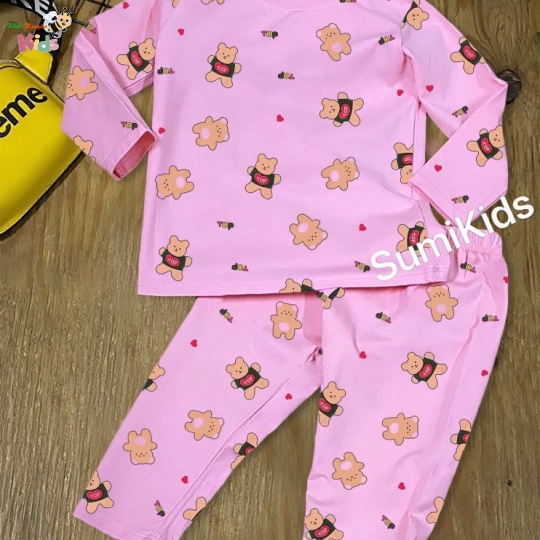 CHÀO LÔ BỘ GÁI TAY DÀI "GẤU" SUMIKIDS