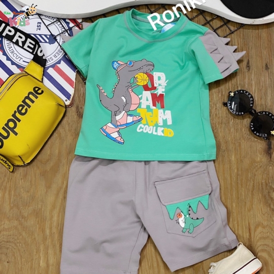 CHÀO LÔ BỘ TRAI KHỦNG LONG RONIKIDS