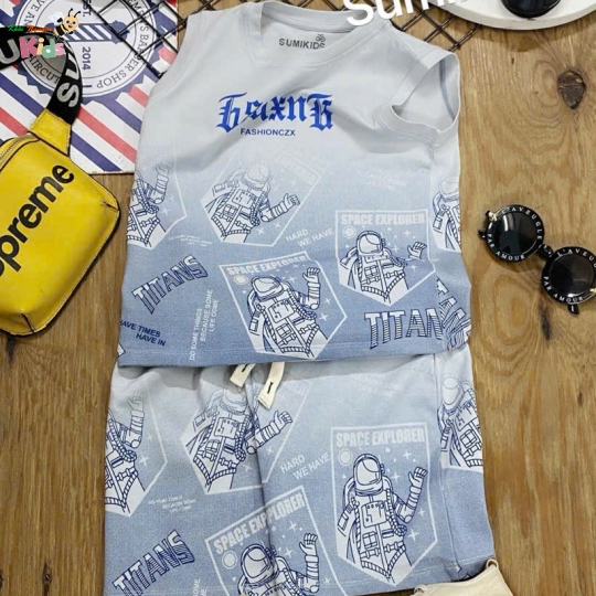 XƯỞNG MAY SUMIKIDS - CHÀO LÔ BỘ TRAI SÁT NÁCH BTR069