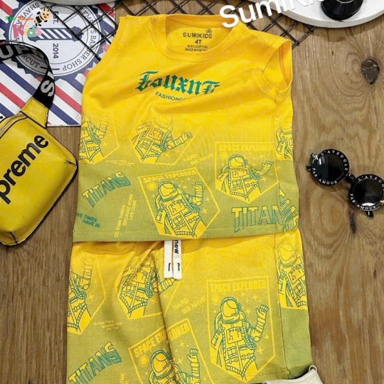 XƯỞNG MAY SUMIKIDS - CHÀO LÔ BỘ TRAI SÁT NÁCH BTR069