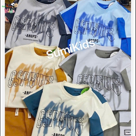 XƯỞNG MAY - CHÀO LÔ BỘ TRAI SUMIKIDS ANGPS