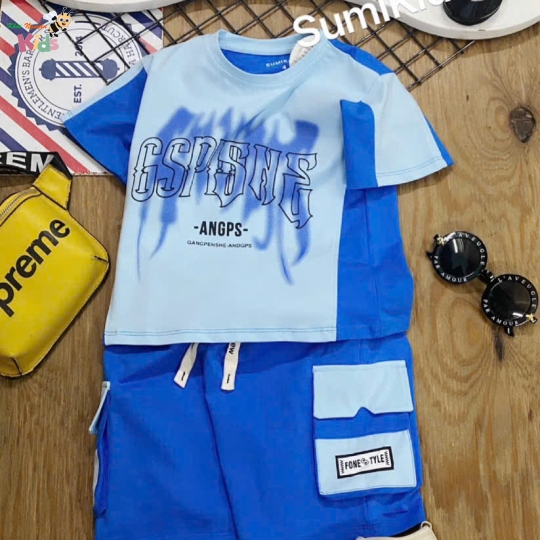 XƯỞNG MAY - CHÀO LÔ BỘ TRAI SUMIKIDS ANGPS