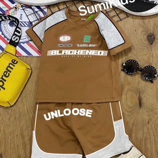 XƯỞNG MAY - BỘ TRAI SUMIKIDS "UNLOOSE"