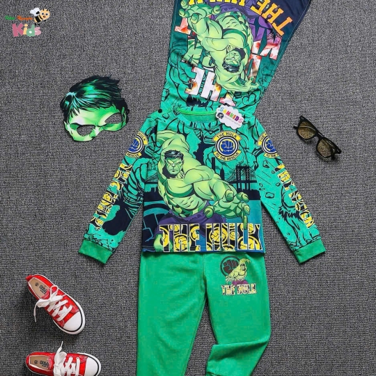 XƯỞNG MAY - CHÀO LÔ BỘ TRAI TAY DÀI HALLOWEEN