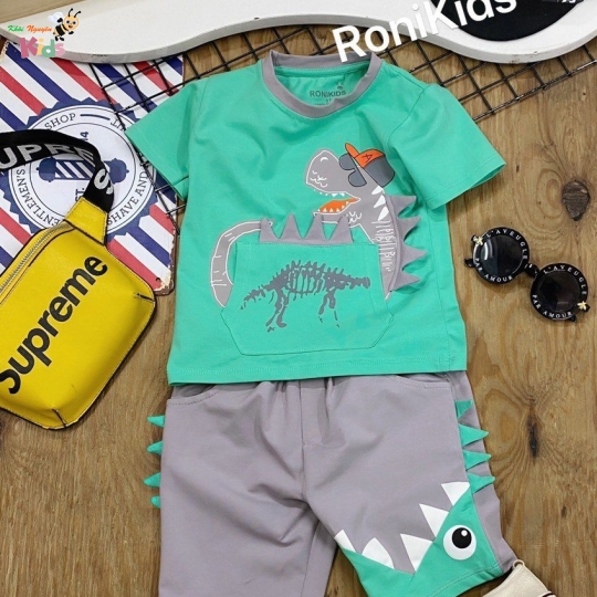 XƯỞNG MAY RONI - CHÀO LÔ KHỦNG LONG ĐẮP RĂNG CƯA