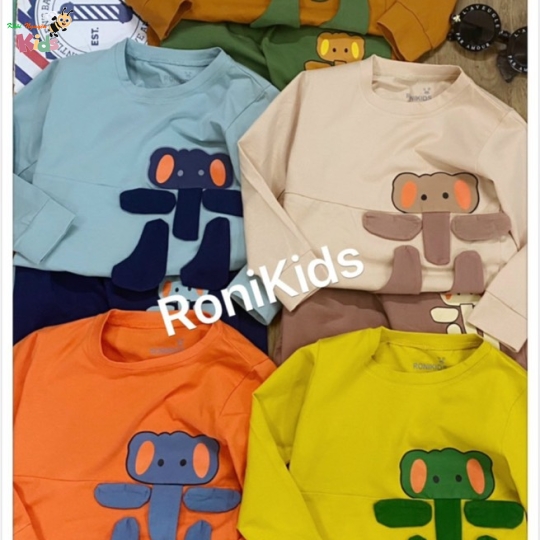 XƯỞNG MAY - BỘ TRAI RONIKIDS CON VOI