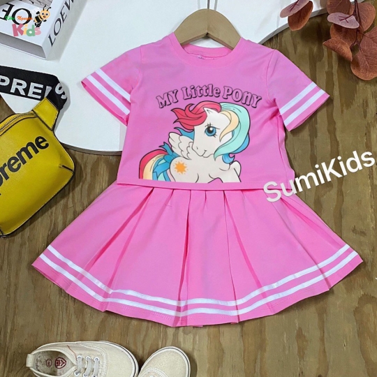 SUMIKIDS CHÀO LÔ SÉT VÁY BÉ GÁI "PONY"