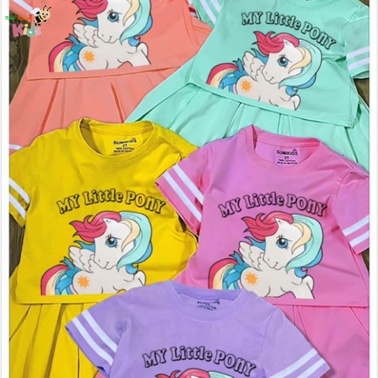 SUMIKIDS CHÀO LÔ SÉT VÁY BÉ GÁI "PONY"