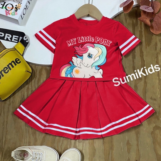 SUMIKIDS CHÀO LÔ SÉT VÁY BÉ GÁI "PONY"