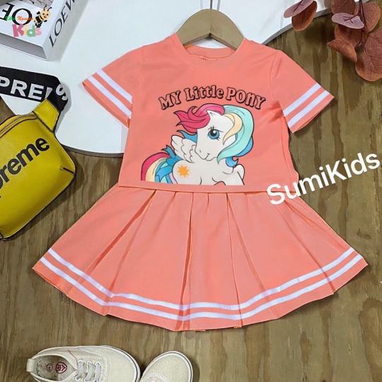 SUMIKIDS CHÀO LÔ SÉT VÁY BÉ GÁI "PONY"