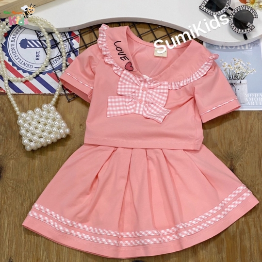 XƯỞNG MAY - CHÀO LÔ SÉT VÁY LOVE SIÊU YÊU