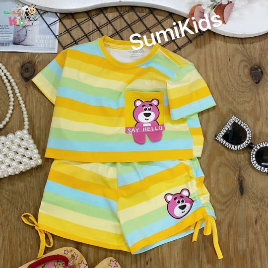 XƯỞNG MAY - CHÀO LÔ SHORT SỌC GẤU