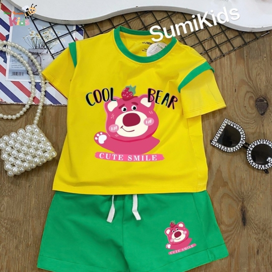 XƯỞNG MAY - CHÀO LÔ SHORT GÁI76 GẤU DÂU