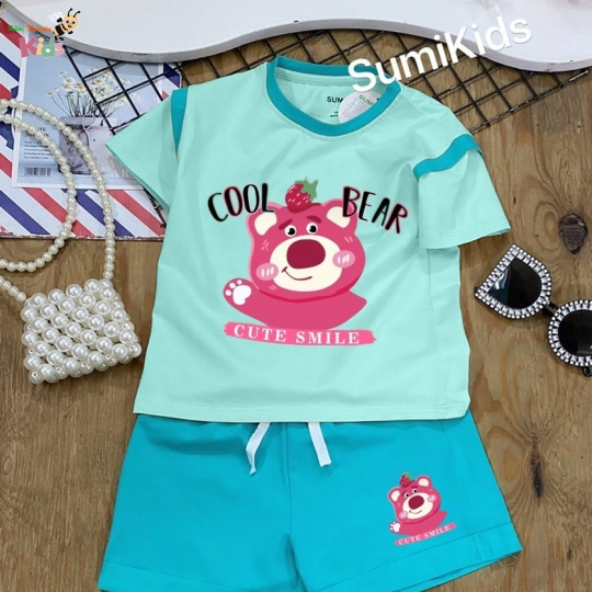 XƯỞNG MAY - CHÀO LÔ SHORT GÁI76 GẤU DÂU