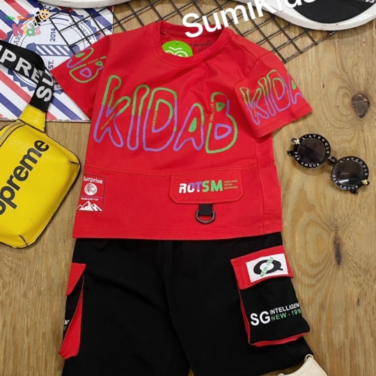 XƯỞNG MAY - CHÀO LÔ BÉ TRAI TÚI HỘP "KIDAB"