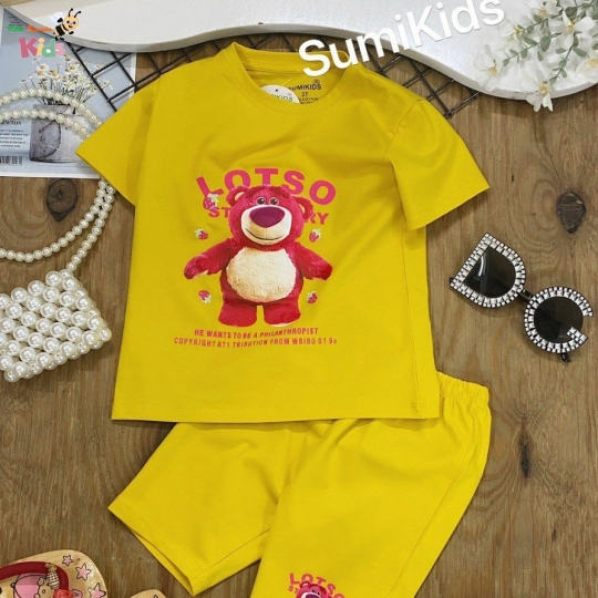 XƯỞNG MAY - CHÀO LÔ NGỐ GẤU DÂU BG77