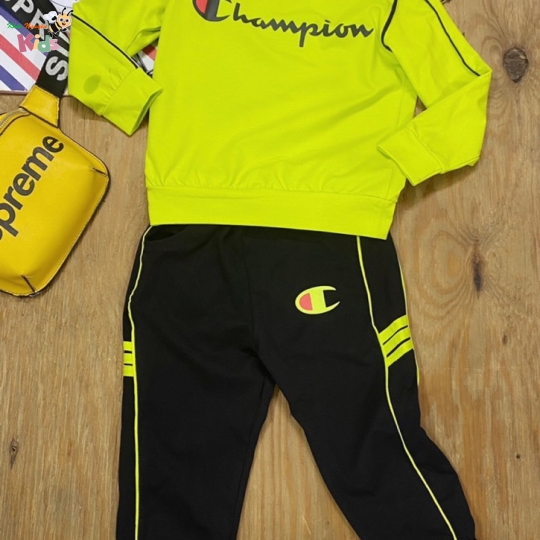 XƯỞNG MAY - CHÀO LÔ BỘ TRAI TAY DÀI "CHAMPION"