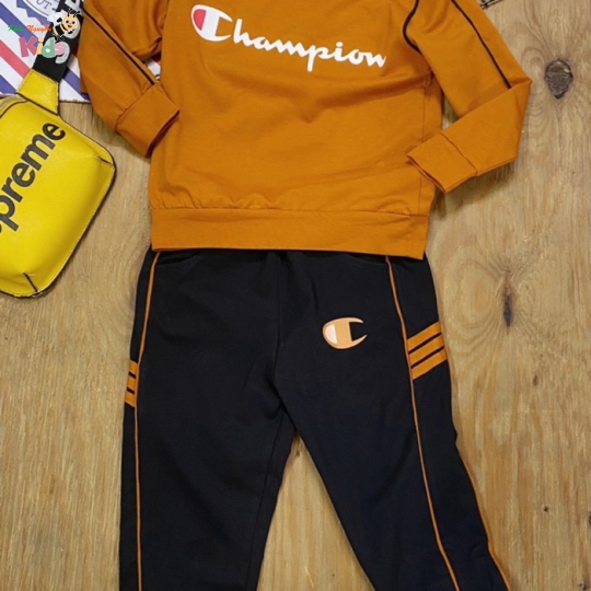 XƯỞNG MAY - CHÀO LÔ BỘ TRAI TAY DÀI "CHAMPION"