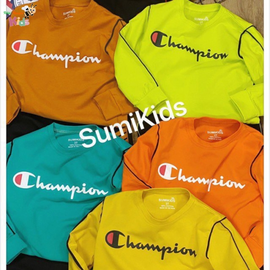 XƯỞNG MAY - CHÀO LÔ BỘ TRAI TAY DÀI "CHAMPION"