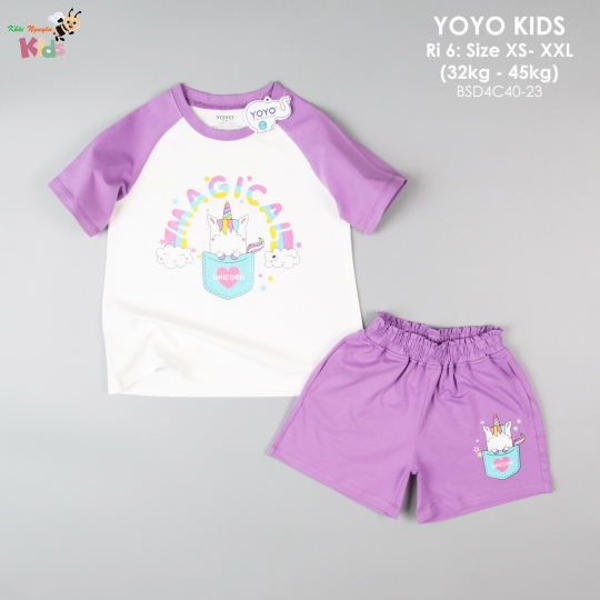XƯỞNG MAY - CHÀO LÔ YOYO SHORT GÁI MAGIC