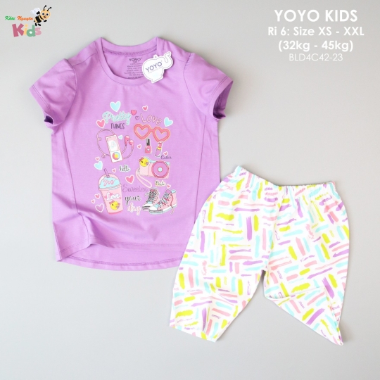XƯỞNG MAY - CHÀO LÔ YOYO BÉ GÁI "PRETY THINGS LOVE"
