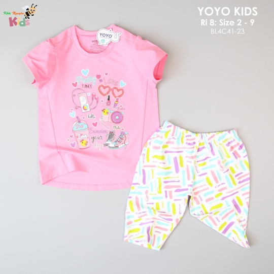 XƯỞNG MAY - CHÀO LÔ YOYO BÉ GÁI "PRETY THINGS LOVE"