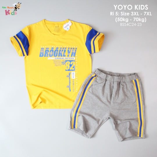 XƯỞNG MAY YOYO - CHÀO LÔ BÉ TRAI "BROOKLYN CASUAL ACTIVE"