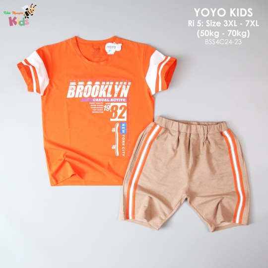 XƯỞNG MAY YOYO - CHÀO LÔ BÉ TRAI "BROOKLYN CASUAL ACTIVE"