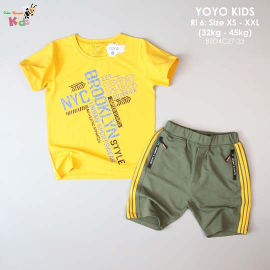 XƯỞNG SẢN XUẤT QATE - CHÀO BỘ TRAI YOYO BROKLYN SIZE ĐẠI CỒ