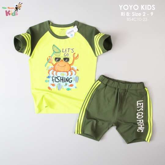 XƯỞNG MAY YOYO KIDS - CHÀO LÔ BỘ TRAI LET