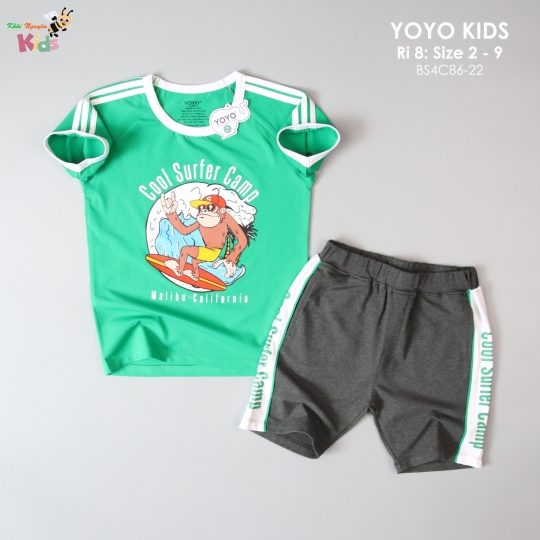 XƯỞNG MAY - CHÀO LÔ YOYO TRAI NHÍ "KHỈ LƯỚT SÓNG"