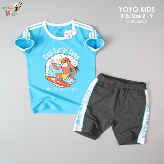 XƯỞNG MAY - CHÀO LÔ YOYO TRAI NHÍ "KHỈ LƯỚT SÓNG"