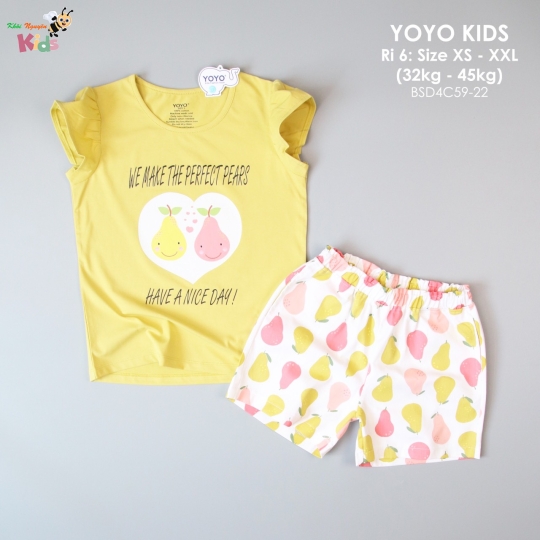 BỘ GÁI SHORT ĐẠI HIỆU YOYO