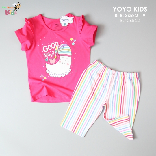 BỘ YOYO BÉ GÁI "GOOD NIGHT"