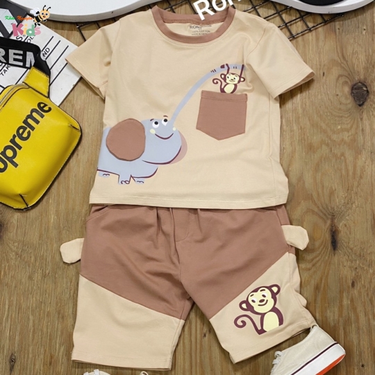 RONIKIDS CHÀO BỘ THUN CON VOI