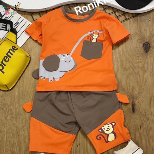 RONIKIDS CHÀO BỘ THUN CON VOI