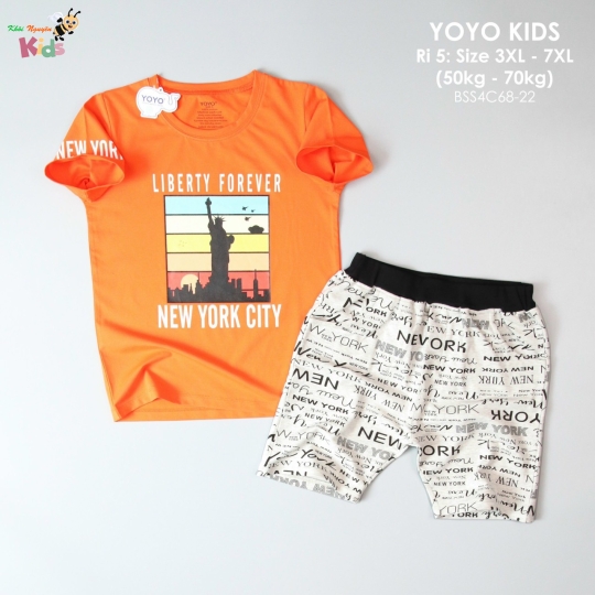 XƯỞNG MAY - BỘ TRAI YOYO MẪU IN " NỮ  THẦN TỰ DO NEW YORK CITY"