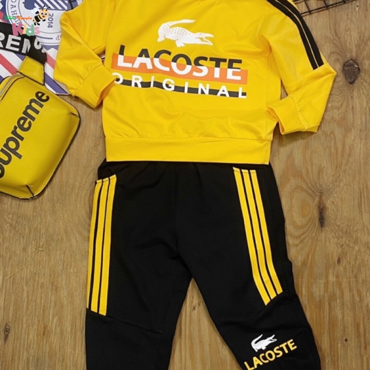 XƯỞNG MAY - CHÀO LÔ BỘ DÀI TAY PHONG CÁCH THỂ THAO "LACOSTE ORIGINAL"