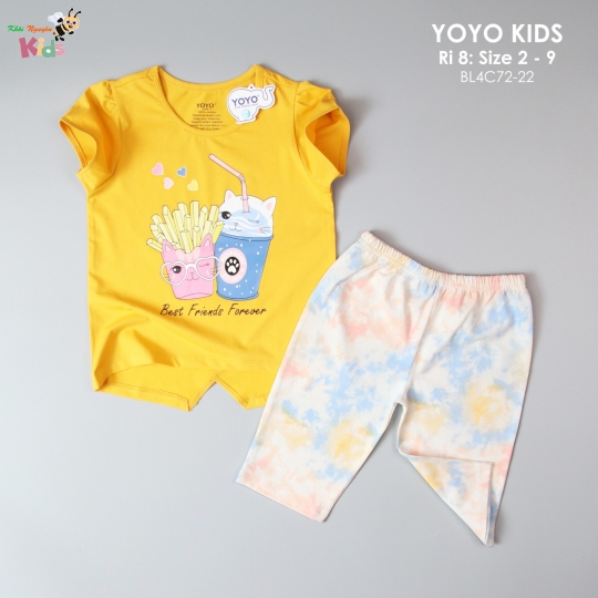XƯỞNG MAY CHÀO LÔ YOYO GÁI LỬNG "BEST FRIENDS FOREVER"