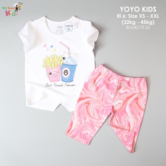 XƯỞNG MAY CHÀO LÔ YOYO GÁI LỬNG "BEST FRIENDS FOREVER"