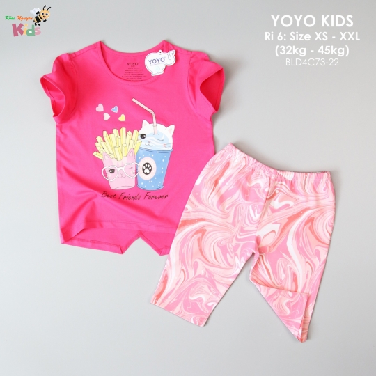 XƯỞNG MAY CHÀO LÔ YOYO GÁI LỬNG "BEST FRIENDS FOREVER"