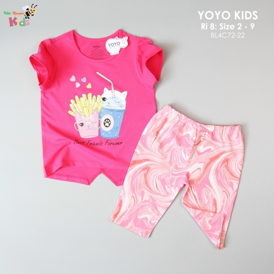 XƯỞNG MAY CHÀO LÔ YOYO GÁI LỬNG "BEST FRIENDS FOREVER"