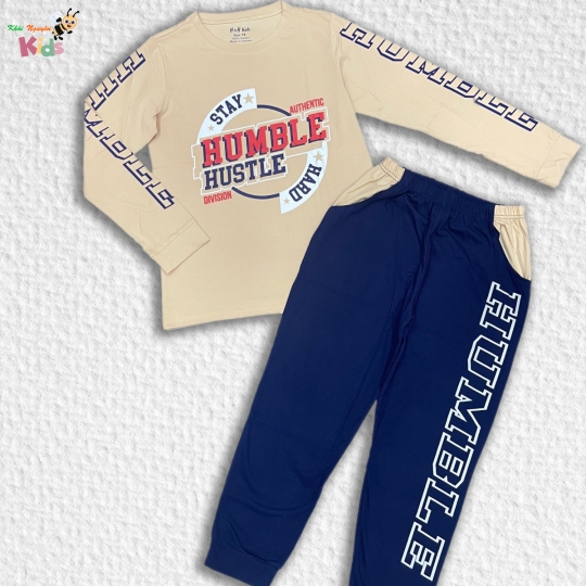 XƯỞNG MAY - CHÀO LÔ BỘ DÀI TAY BÉ TRAI "HUMBLE"
